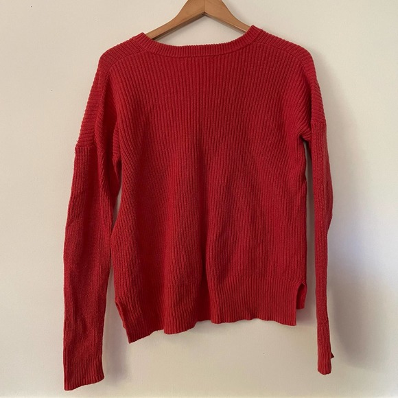 Madewell Thompson Pocket Pullover Ribbed Sweater - Picture 3 of 4